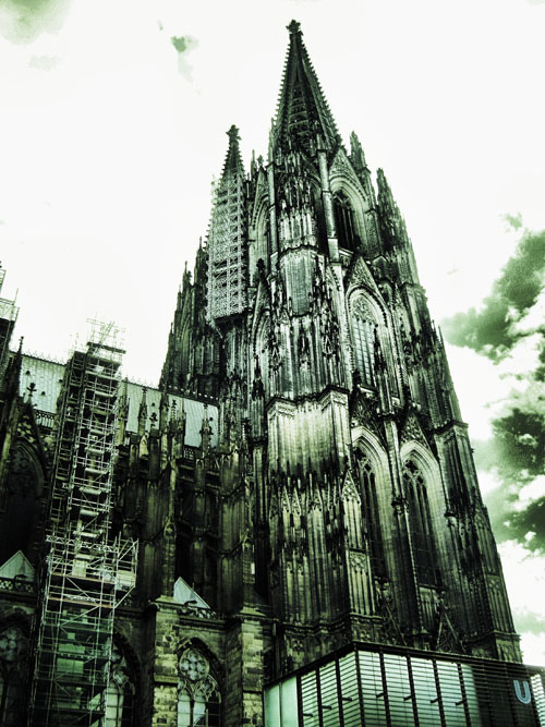 The Cologne Cathedral.