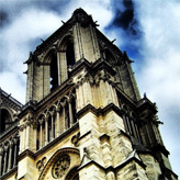 The cathedral Notre Dame de Paris.