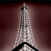 Der Eiffelturm in Paris.
